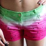 Melonen-Shorts