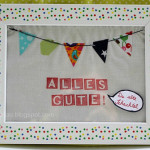 Upcycling Geburtstagskarte 