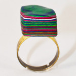 DIY Ring aus Papierresten