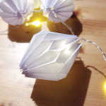 Papierlampions für Lichterkette