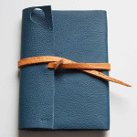 Notizbuch mit Ledereinband